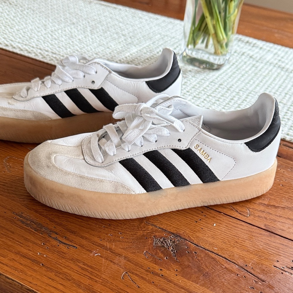 Adidas Samba gum sole sneakers